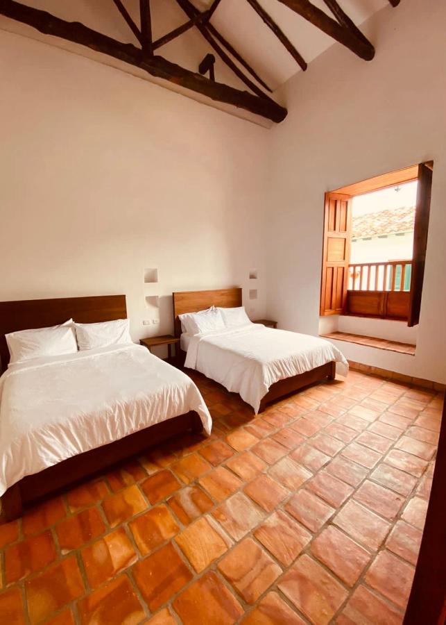 Casa Santo Domingo Guadalupe Santander Hotell Exteriör bild