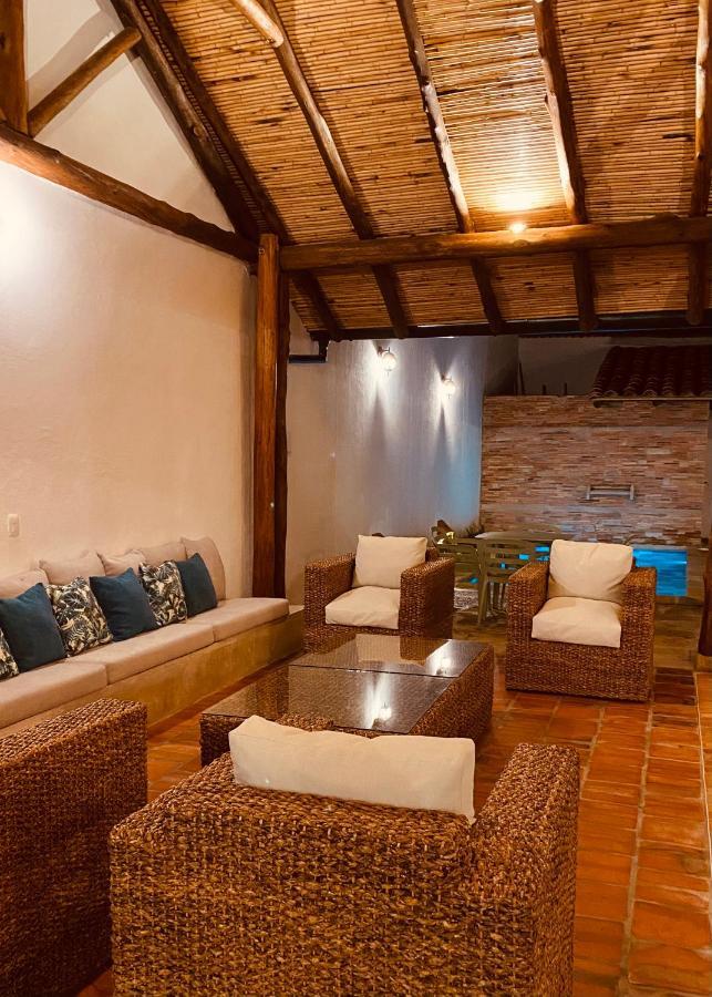 Casa Santo Domingo Guadalupe Santander Hotell Exteriör bild