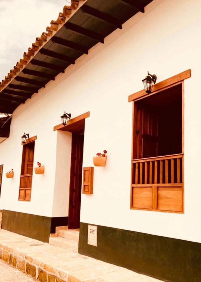 Casa Santo Domingo Guadalupe Santander Hotell Exteriör bild