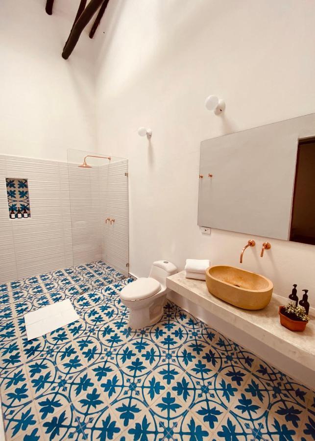 Casa Santo Domingo Guadalupe Santander Hotell Exteriör bild